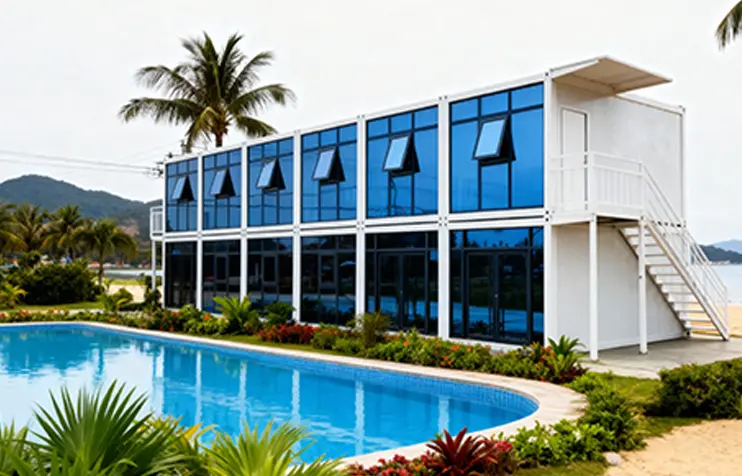 Innovation Leads the Future: Guxin Steel Structure's New Generation of Intelligent Container Houses Successfully Rolls Off the Production Line and Is About to Be Shipped to Overseas Markets