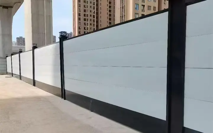 Color Steel Plate Construction Site Enclosure