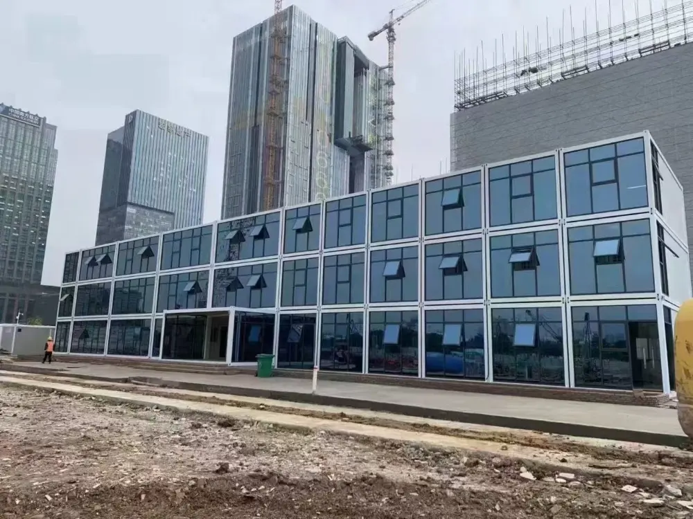 Modular container office room