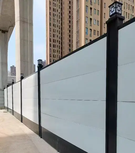 Barrier Hoarding Square Welded Construction Fence for Site Metal