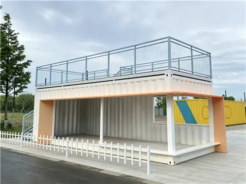 Customized Container Shop: A Flexible Solution for Outdoor Commercial Spaces