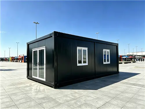 Black Container House Manufacturer China: Modern Modular Buildings for Commercial and Industrial Projects
